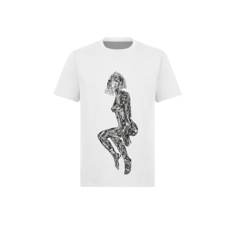 Eternal Lines: Moon Goddess Regular Tee T-Shirt