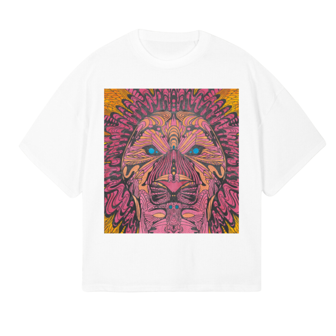 'Leo Sunset' Oversized T-Shirt